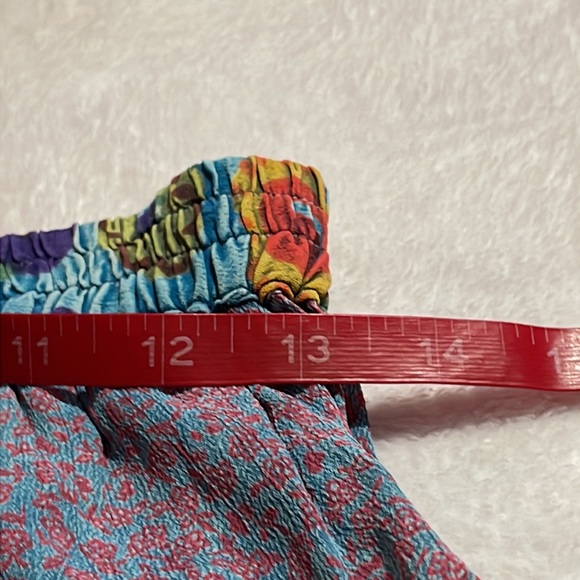 Sacred Threads Multi Pattern 100%Rayon Skirt - Picture 9 of 10